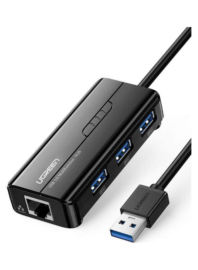 Ugreen Usb 3.0 Hub With Gigabit Ethernet Adapter