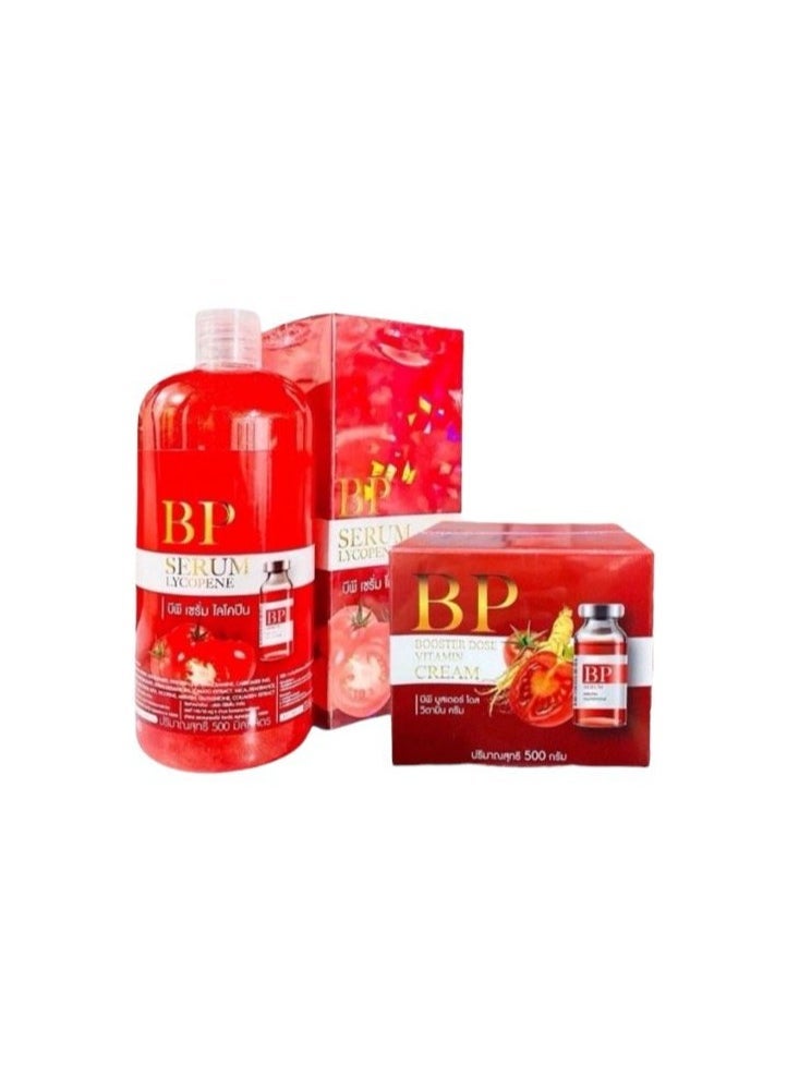BP - SERUM THAILAND LYCOPENE SERUM ARBUTIN GLUTHATIONE 500ML LYCOPENE BOOSTER DOSE VITAMIN - Image 1