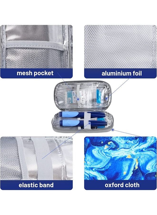 Portable Insulin Cooler Travel Case Diabetic Cooler Bag Insulin Cooling Bag for Insulin Pen and Insulin Medicine