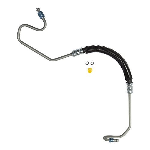Edelmann 80263 Power Steering Pressure Hose: Replacement for - 1996 GM Trk; C & K Series, Suburban, Tahoe, Yukon, Black - Image 1