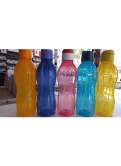 Tupperware وعاء شرب بلاستيك 750 مل أزرق بغطاء سهل  - Image 2