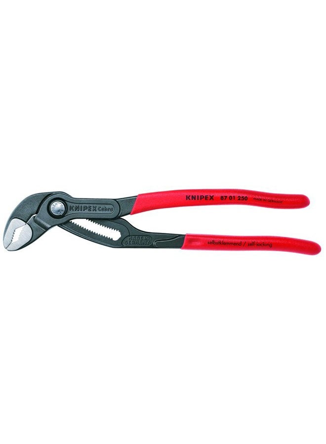 KNIPEX Tools - 2 Piece Cobra Pliers Set (87 01 180 & 87 01 250) (003120V01US), Red - Image 3