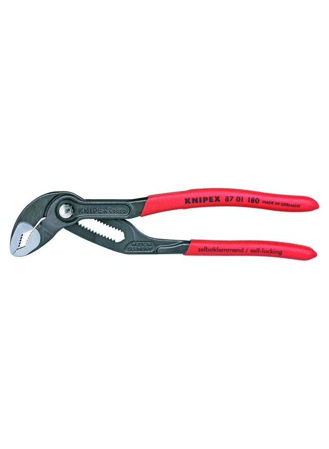 KNIPEX Tools - 2 Piece Cobra Pliers Set (87 01 180 & 87 01 250) (003120V01US), Red - Image 2