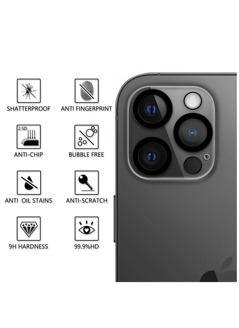 Magsafe Wireless Charging Case With Camera Lens Protector For Apple iPhone 14 Pro Clear