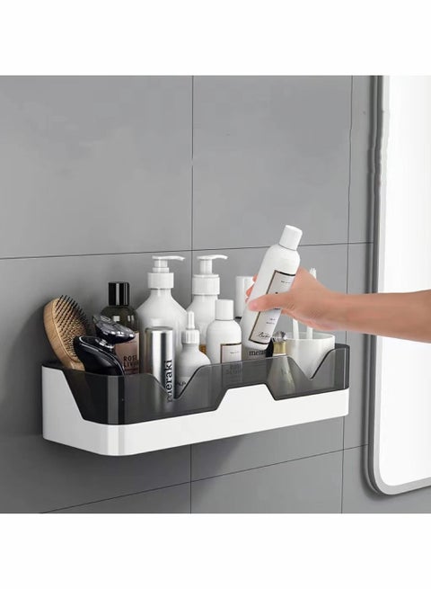 Shower Caddy Adhesive Shower Shelf for Bathroom Premium Bathroom Wall Organizer - No Drilling Shower Organizer - Adhesive Kitchen Storage Rustproof Storage Rack for Bathroom
