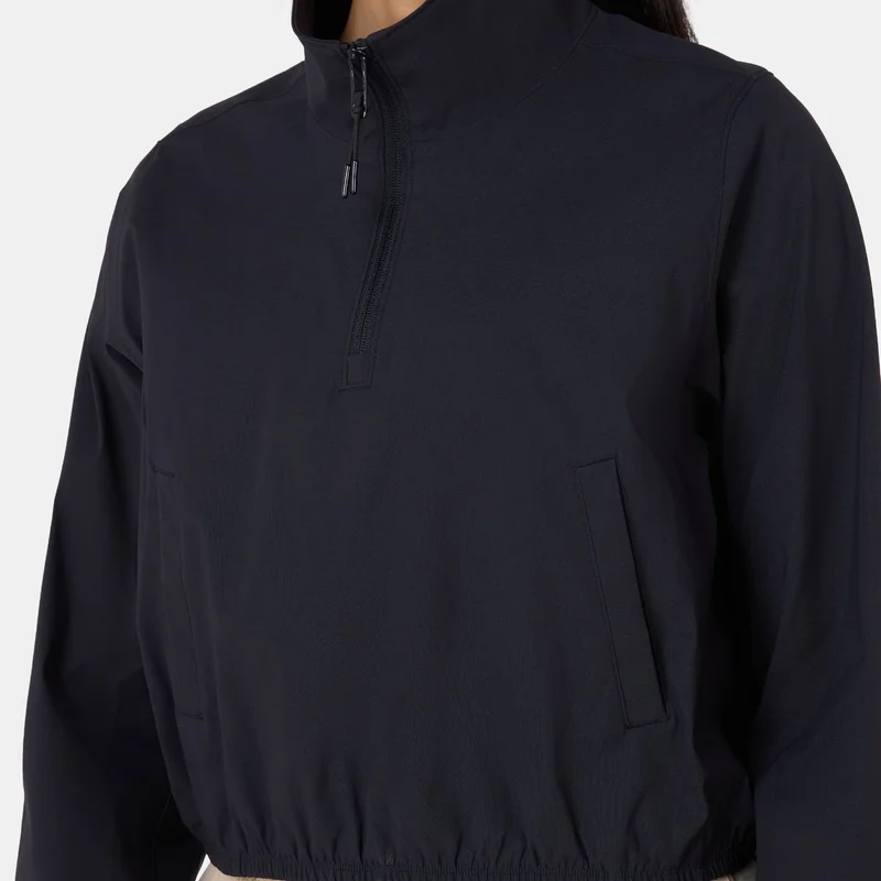 UNDER ARMOUR Black Women's Unstoppable Woven Training Sweatshirt for Women | Best Price UAE