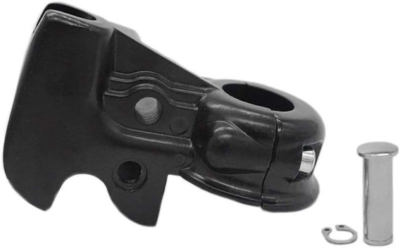 S SYUU Black Clutch Lever Mount Bracket for Harley Davidson Sportster 883 1200 (2004-2020) - Image 1