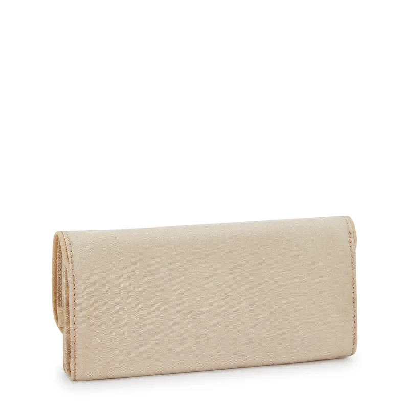 kipling Money Land Sparkled Beige Large Wallet