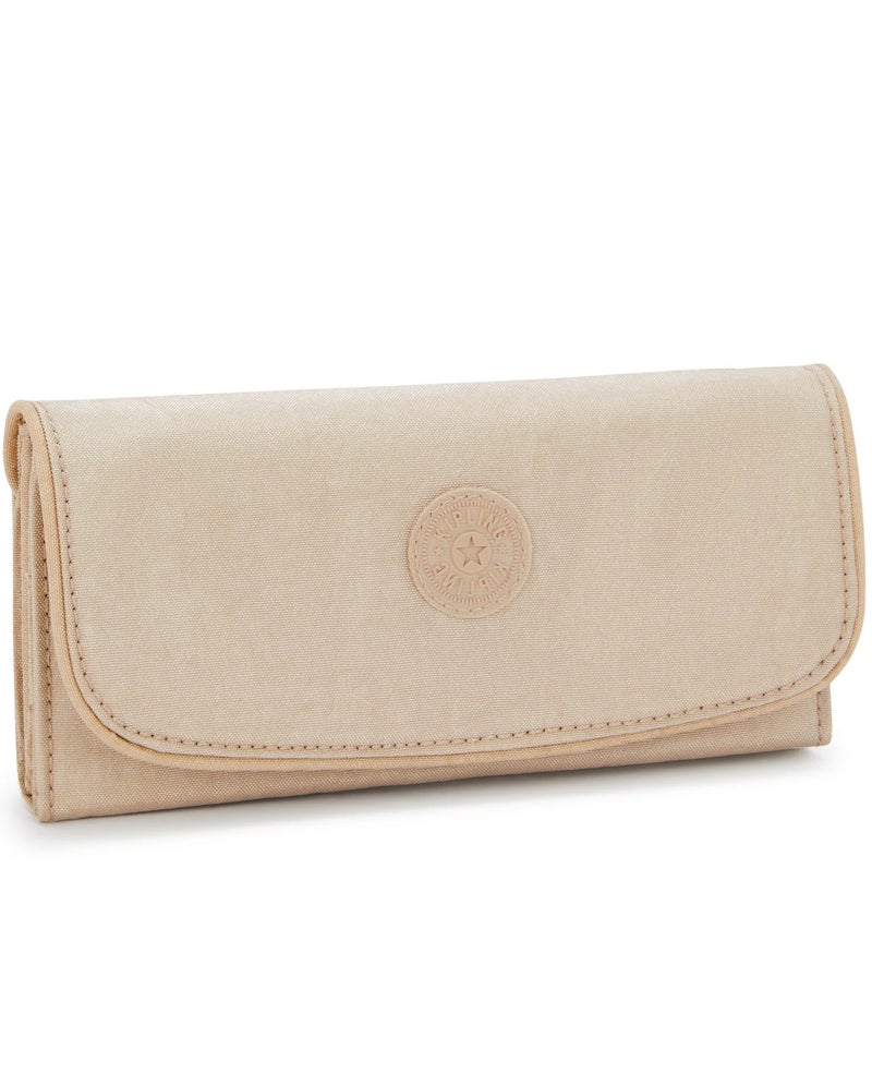 كيبلينغ محفظة كبيرة بيج لامعة من موني لاند - Image 4