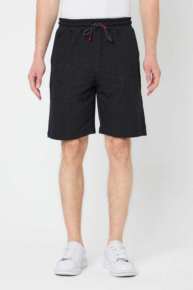 Comeor Men's Black Regular Fit Shorts & Bermuda  - Image 1