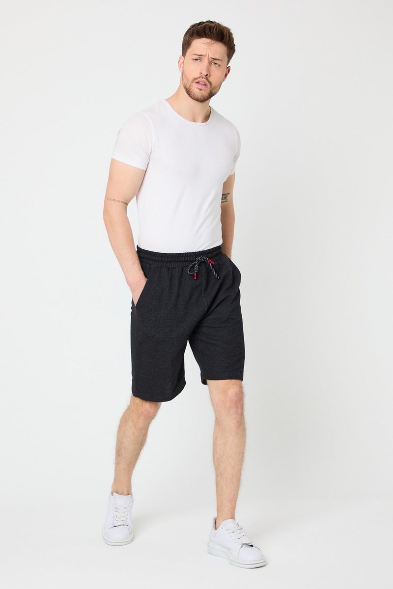 Comeor Men's Black Regular Fit Shorts & Bermuda  - Image 3