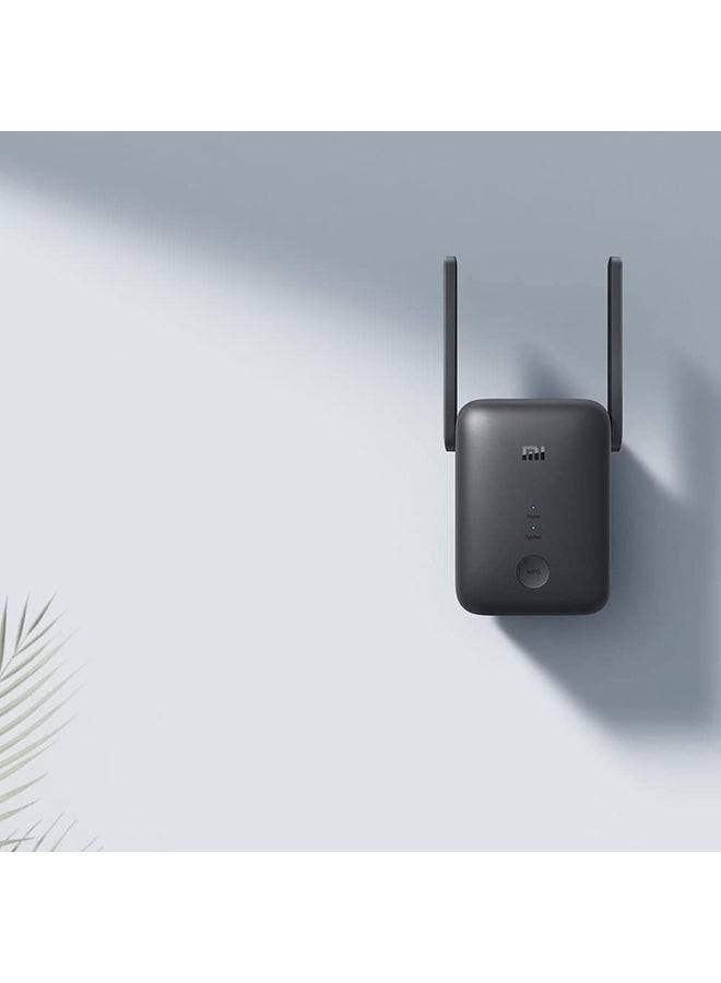 شاومي موسع نطاق الواي فاي AC1200 أسود - Image 3