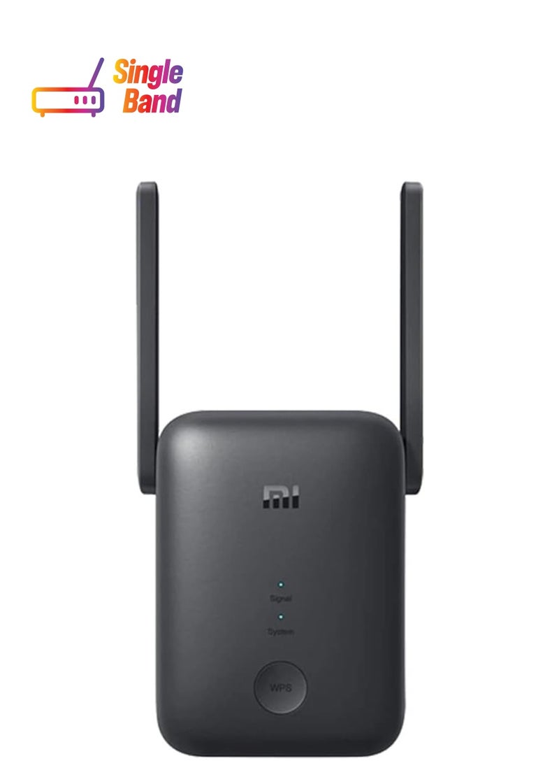 شاومي موسع نطاق الواي فاي AC1200 أسود - Image 1