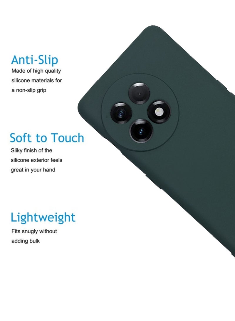 Waldic Silicone Protective Back Case Cover For OnePlus Ace 2 5G - Green - Image 3