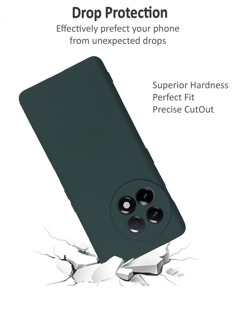 Waldic Silicone Protective Back Case Cover For OnePlus Ace 2 5G - Green - Image 2