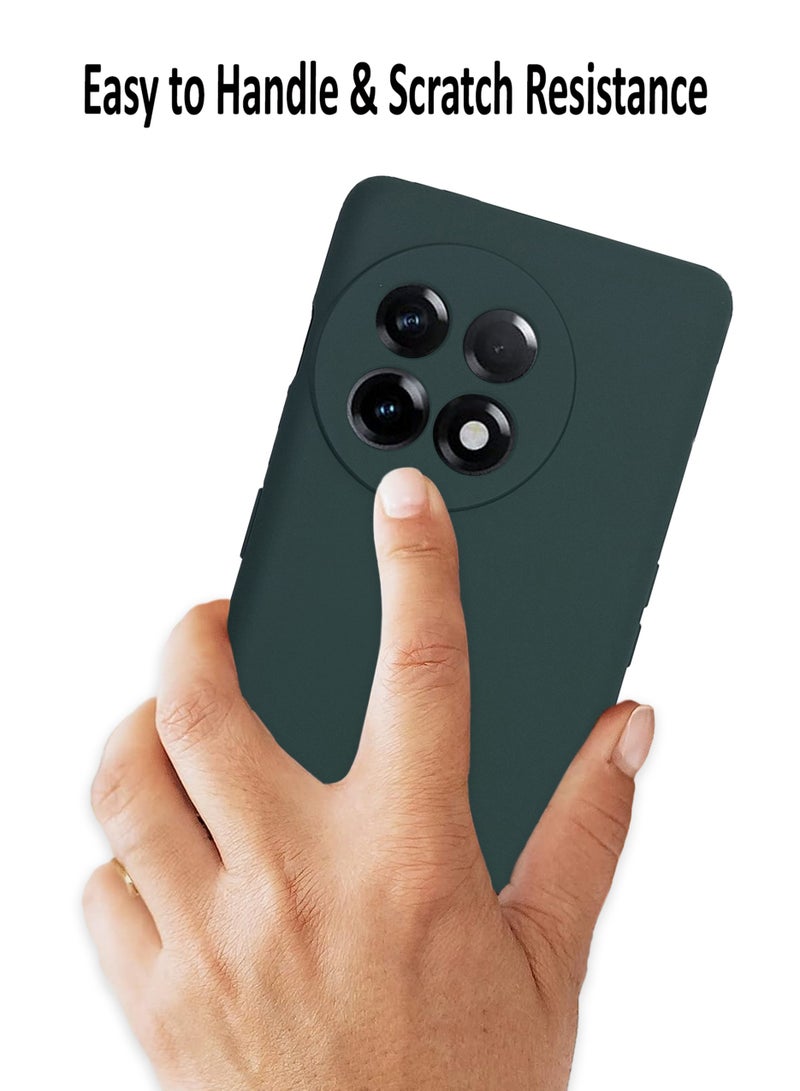Waldic Silicone Protective Back Case Cover For OnePlus Ace 2 5G - Green - Image 4