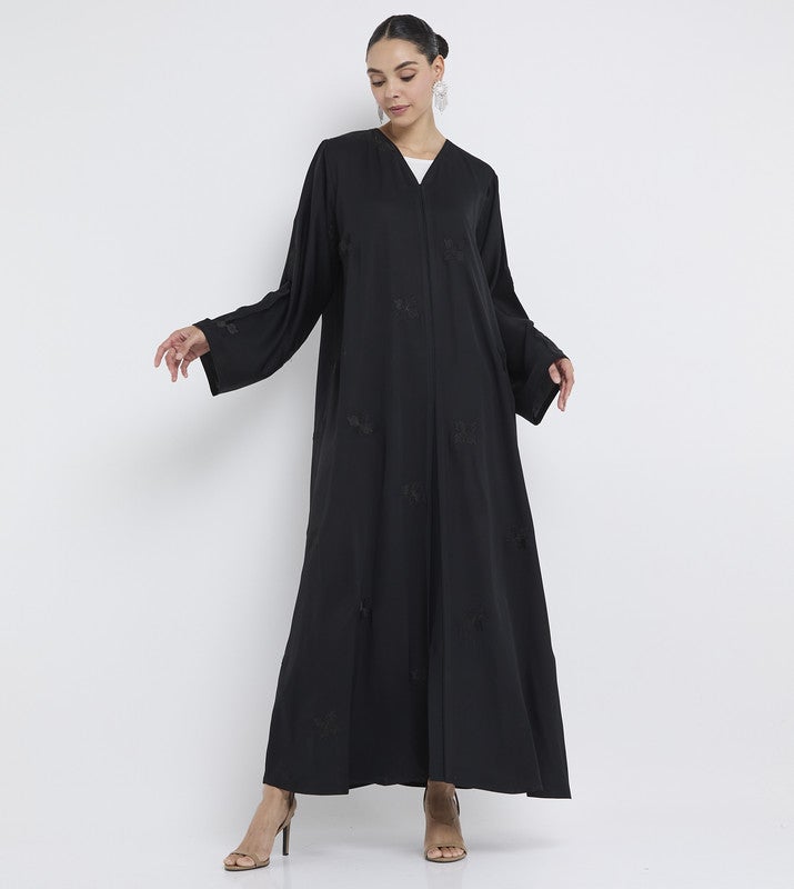 ROZA Elegant Embroidered Abaya - Image 1