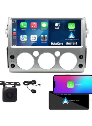 Android Car Stereo For Toyota FJ Cruiser 2008-2020 12.3 Inch 4GB RAM Support Apple Carplay Android Auto Wireless QLED Touch Screen DSP Fast Interface AHD Camera Included SIM Card Support Bluetooth - pzsku/Z1EB53B0045DE3E3BA89CZ/45/_/1702933295/21df71c0-2fc0-4058-b80b-0fb79e1343e8