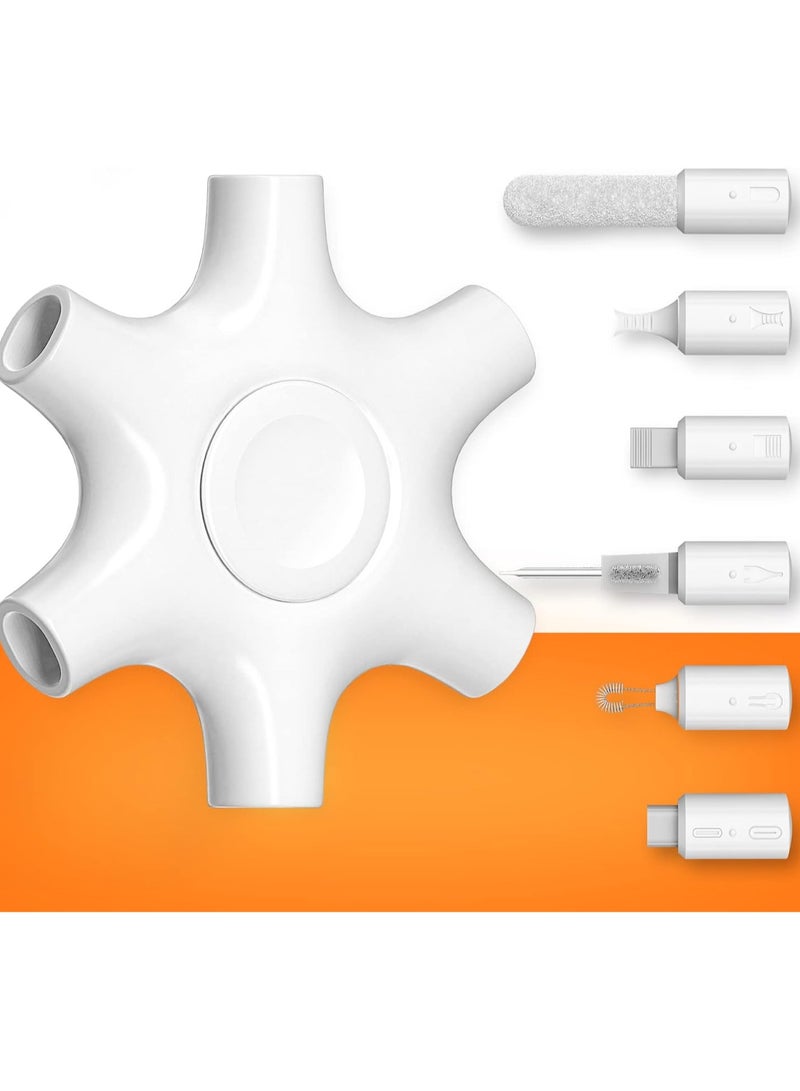 spa luxetique For IPhone Cleaning Kit Port Cleaner, Repair and Restore Tool for iPad Pro Watch Cell Phone Charging Port, Lightning Charger Cables Speaker Airpod Cleaning Putty Dust for All Devices  - Image 1