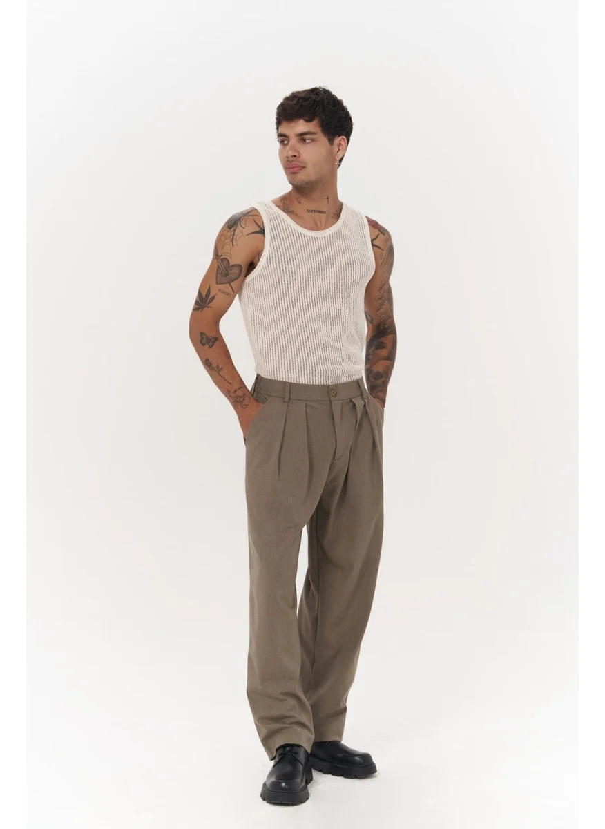 Mai Collection Juro Khaki Men's Trousers