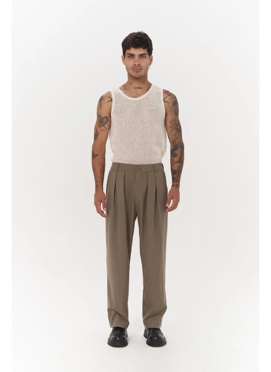 Mai Collection Juro Khaki Men's Trousers
