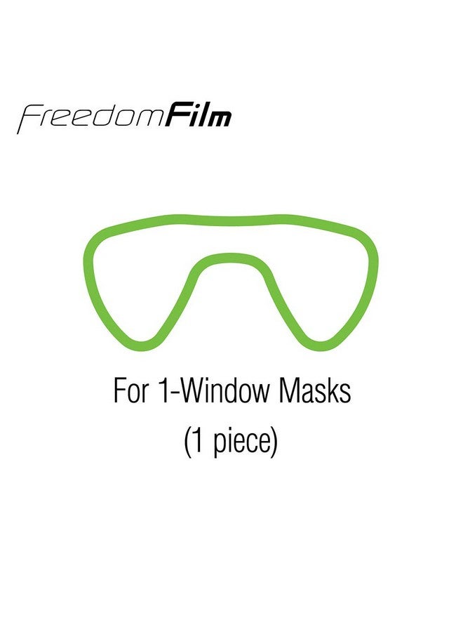 TUSA Unisex Adult Tusa Sport Anti Fog Freedom Film For All Single Window Masks Masgle Window Masks Single Window Us - Image 3