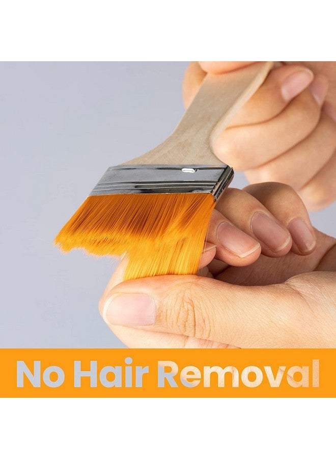 Spellwish Artistic Premium Painting Flat Brushes Set of 12 Soft Nylon Hair Acrylic Paint Brush for Acrylic | Watercolor | Varnish | Gouache | Oil Canvas Painting (Set of 12) - Image 2