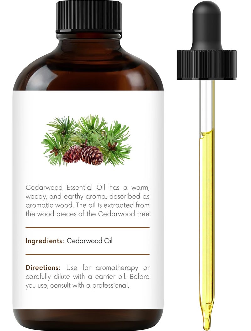 Handcraft Blends Cedarwood Essential Oil – 1 Fl Oz – 100% Pure and Natural – Premium Grade Essential Oil for Diffuser and Aromatherapy, Skin, Massage, Candle and Soap Making Fragrance - Image 2