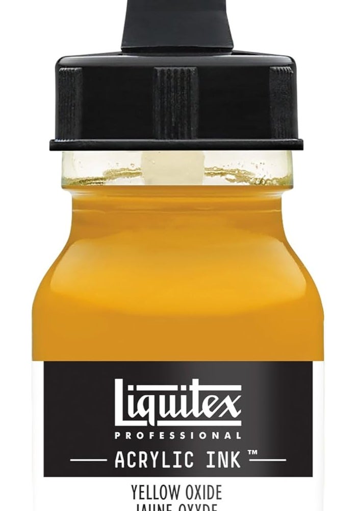 Liquitex Professional Acrylic Ink - Yellow Oxide, 30ml - Image 1
