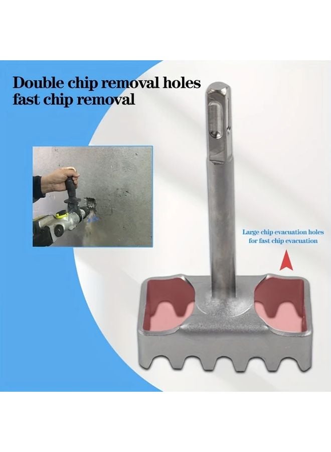 Type 86 Wire Box Square Hole Puncher Square Handle Four Hole Model Chrome Vanadium Steel - Image 4