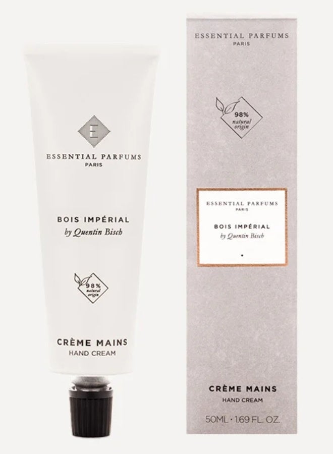 Bois Imperial Perfumed Hand Cream 50ml | Luxury Nourishing Shea Butter & Almond Oil Body Lotion | Long-Lasting Akigalawood Scent