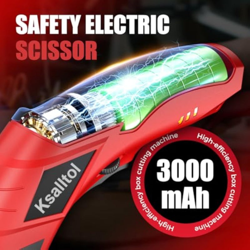 Electric Cardboard Cutter, 12000RPM Heavy Duty Electric Scissors - Image 2