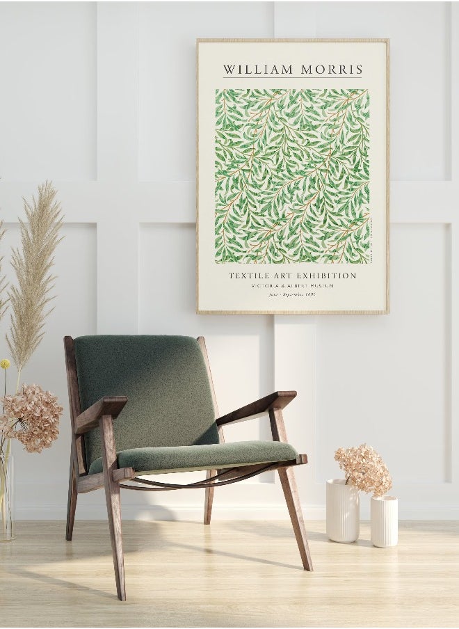 Generic - WILLIAM MORRIS - Willow Bough (Minimalist Exhibition Poster) A4 A3 A2 - Hi Res Giclée Art Print, also available Framed - Image 1
