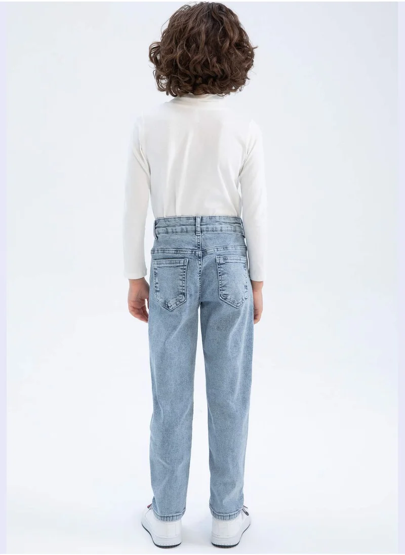 ديفاكتو Boy Slim Fit Denim Trousers