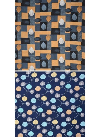 VAS COLLECTIONS VAS COLLECTIONS Prime Combo Pack of 2 Single Bedsheet with 2 Pillow Covers 160 TC Soft Brushed Glace Cotton Long Lasting Wrinkle Free 228X152 Cm Or 5x75 FtGrey Royal Blue  - Image 3