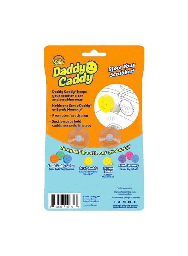 Scrub Daddy High Quality Plastic Sponge Caddy Clear 6575617 - Image 2