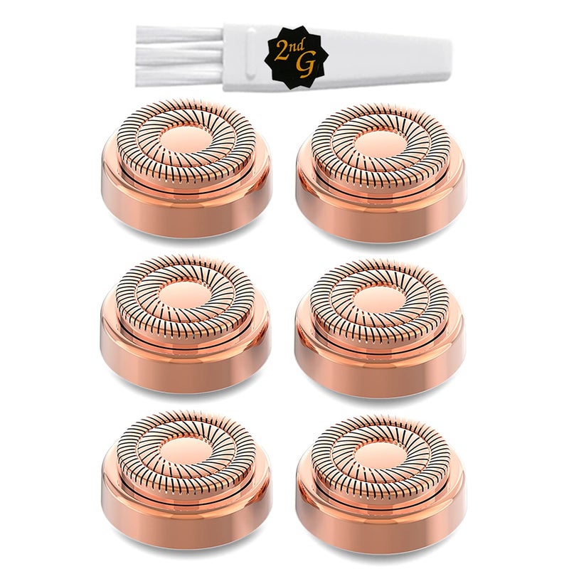 tuokiy Replacement Heads for Flawless Facial Hair Removal Gen 2, Replacement Blades for Women Facial Hair Remover Generation 2 - Image 1
