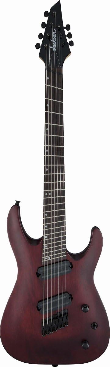 Jackson X Series Dinky Arch Top DKAF7 Multiscale 7String Electric Guitar Stained MahoganyRW Demo