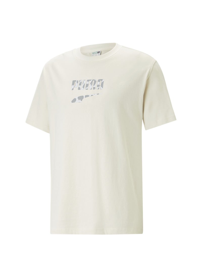 PUMA - DOWNTOWN Mens Logo Graphic T-Shirt - Image 1