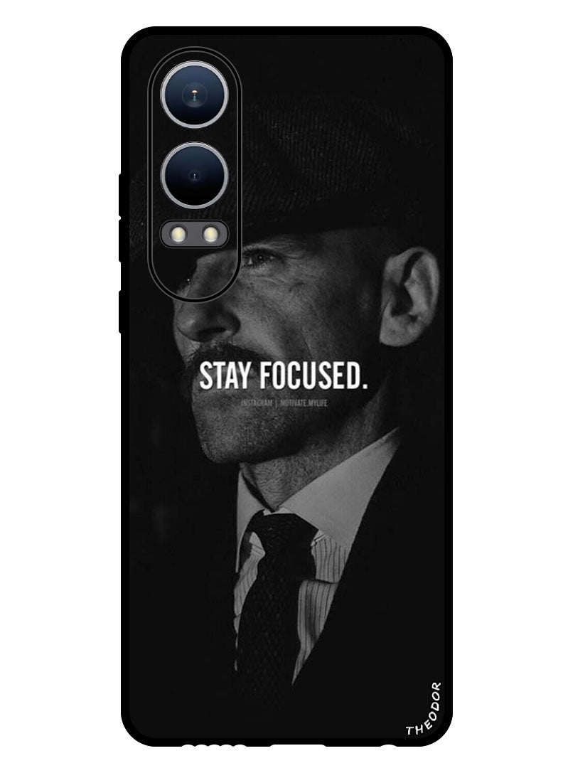 Theodor Protective Case Anti Scratch Shock Proof Bumper Cover For Oppo K12x (China) Stay focused  - Image 1