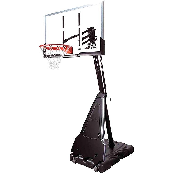 Spalding Platinum Portable Basketball Hoop – 60" Acrylic Backboard