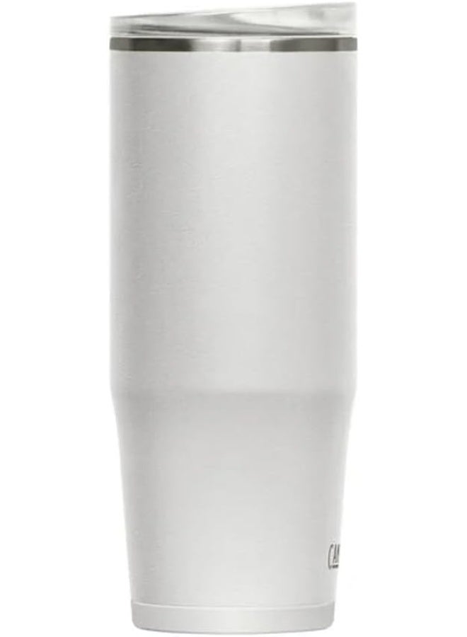 CAMELBAK كوب كاملباك ثرايف المقاوم للتسرب سعة 32 أونصة، فولاذ مقاوم للصدأ معزول - للسفر، القهوة، الشاي، والمشروبات الساخنة - متوافق مع حوامل الأكواب، أبيض - Image 5