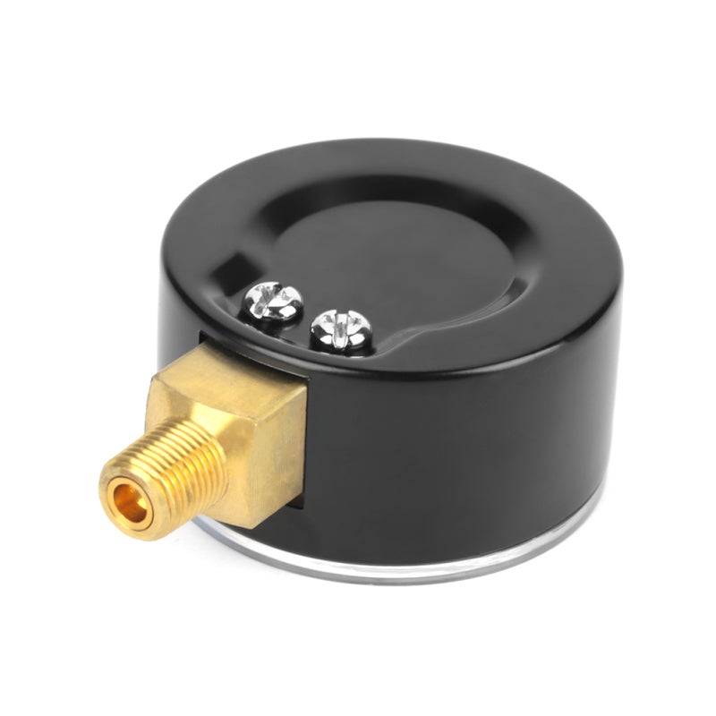 Pressure Gauge: 0-200Psi/0-14Bar Dual Scale, Corrosion Resistant Metal Case, Easy To Install - Stable Performance, Manometer for Air Water Oil Pressure Measuring - Image 3