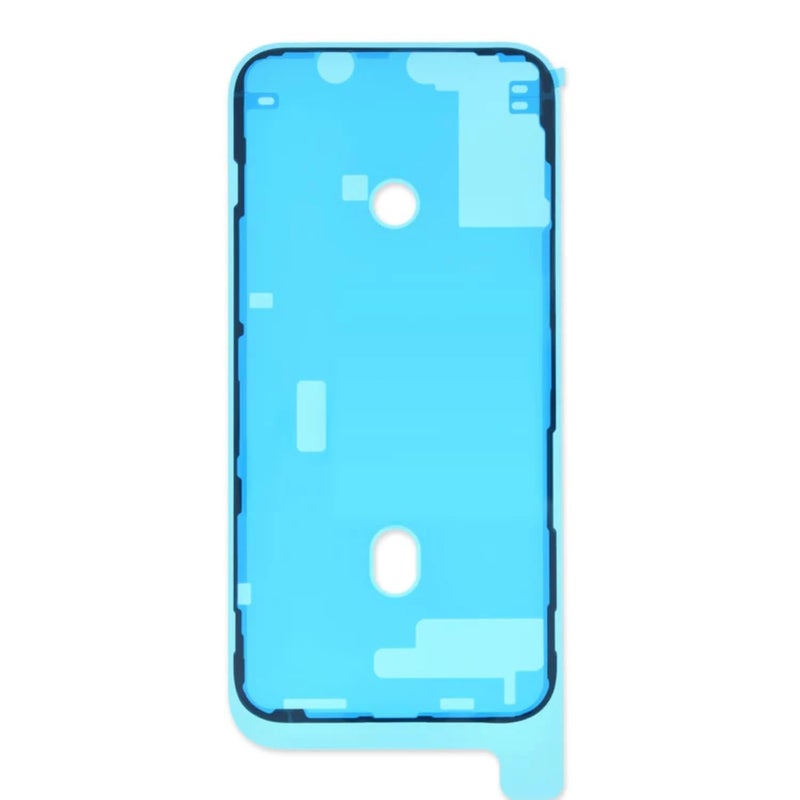 Shinzo ® لجهاز آيفون 12 برو ماكس - ملصق لاصق مسبق القطع مقاوم للماء والغبار، شريط، مجموعة حشوات | غراء استبدال إطار أمامي إلى تجميع شاشة LCD باللون الأزرق - Image 2