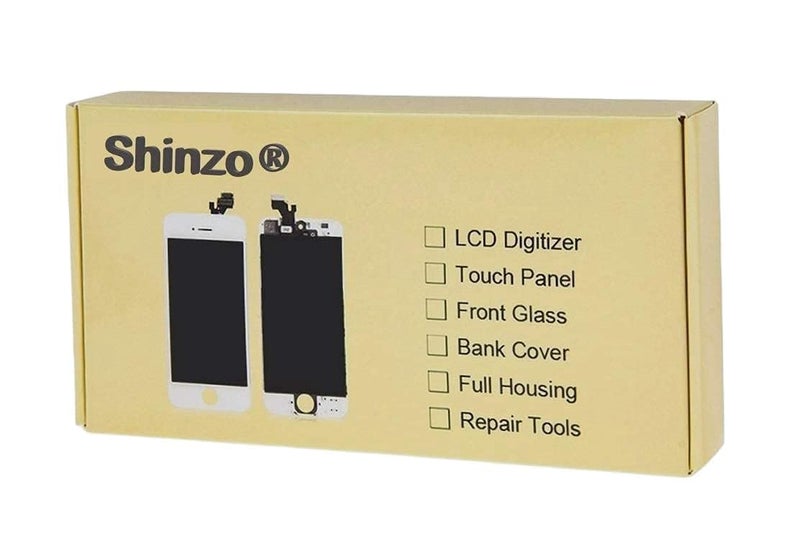 Shinzo ® لجهاز آيفون 12 برو ماكس - ملصق لاصق مسبق القطع مقاوم للماء والغبار، شريط، مجموعة حشوات | غراء استبدال إطار أمامي إلى تجميع شاشة LCD باللون الأزرق - Image 3