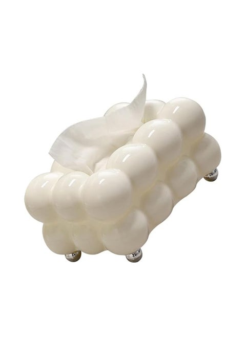 BEIDUOYANG Tissue Stand Holder - Practical Case for Easy Access and Neat Organization - Innovative White Container