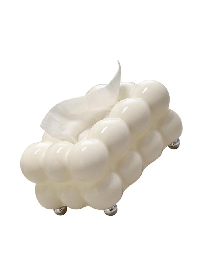 Generic - BEIDUOYANG Tissue Stand Holder - Practical Case for Easy Access and Neat Organization - Innovative White Container - Image 1