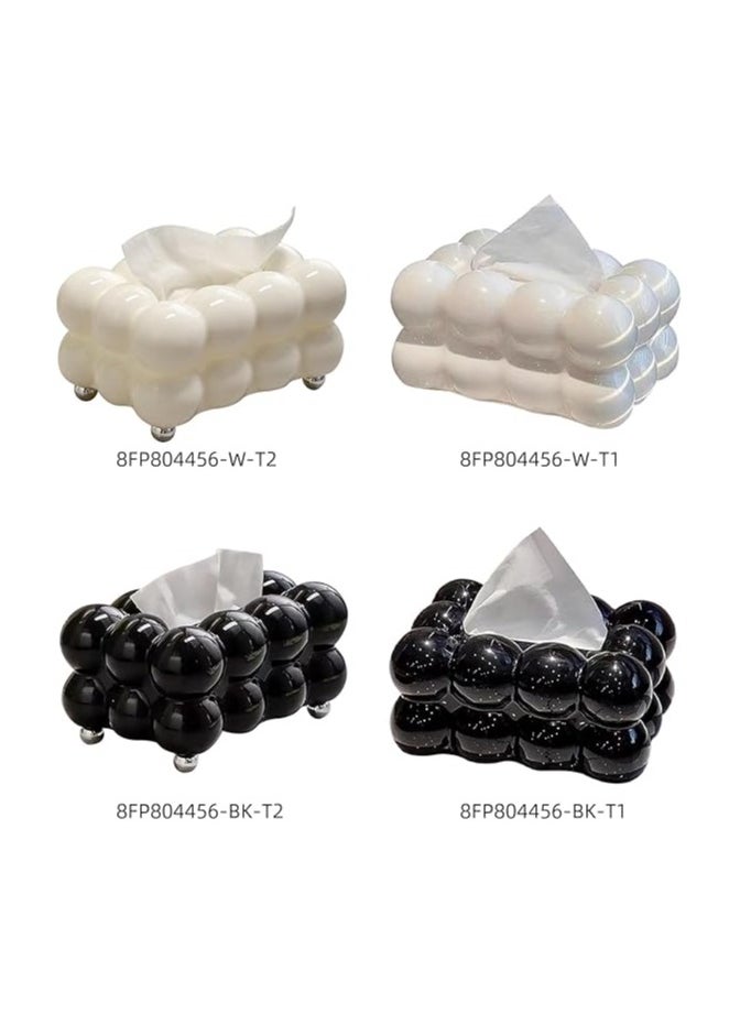 Generic - BEIDUOYANG Tissue Stand Holder - Practical Case for Easy Access and Neat Organization - Innovative White Container - Image 1