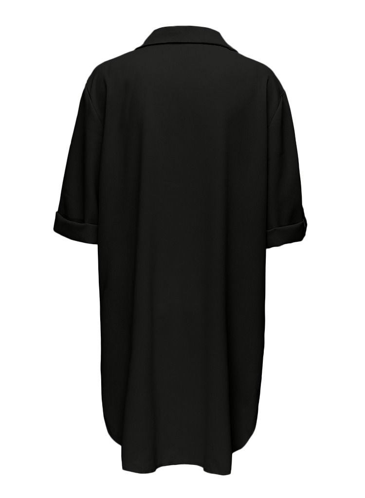Loquat Women's Swimsuit Beach Cover Up Shirt Bikini Beachwear Bathing Suit Beach Dress Black - Image 2