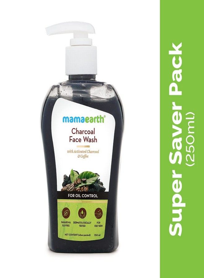 Mamaearth Mamaearth Charcoal Face Wash with Activated Charcoal & Coffee for Oil Control (250) - Image 2